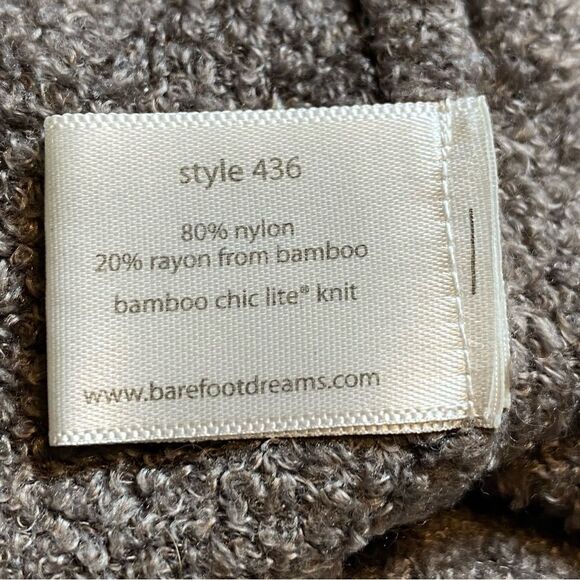 Barefoot Dreams Bamboo Chic Lite Island Wrap Cardigan Sweater Size S/M - Picture 3 of 7